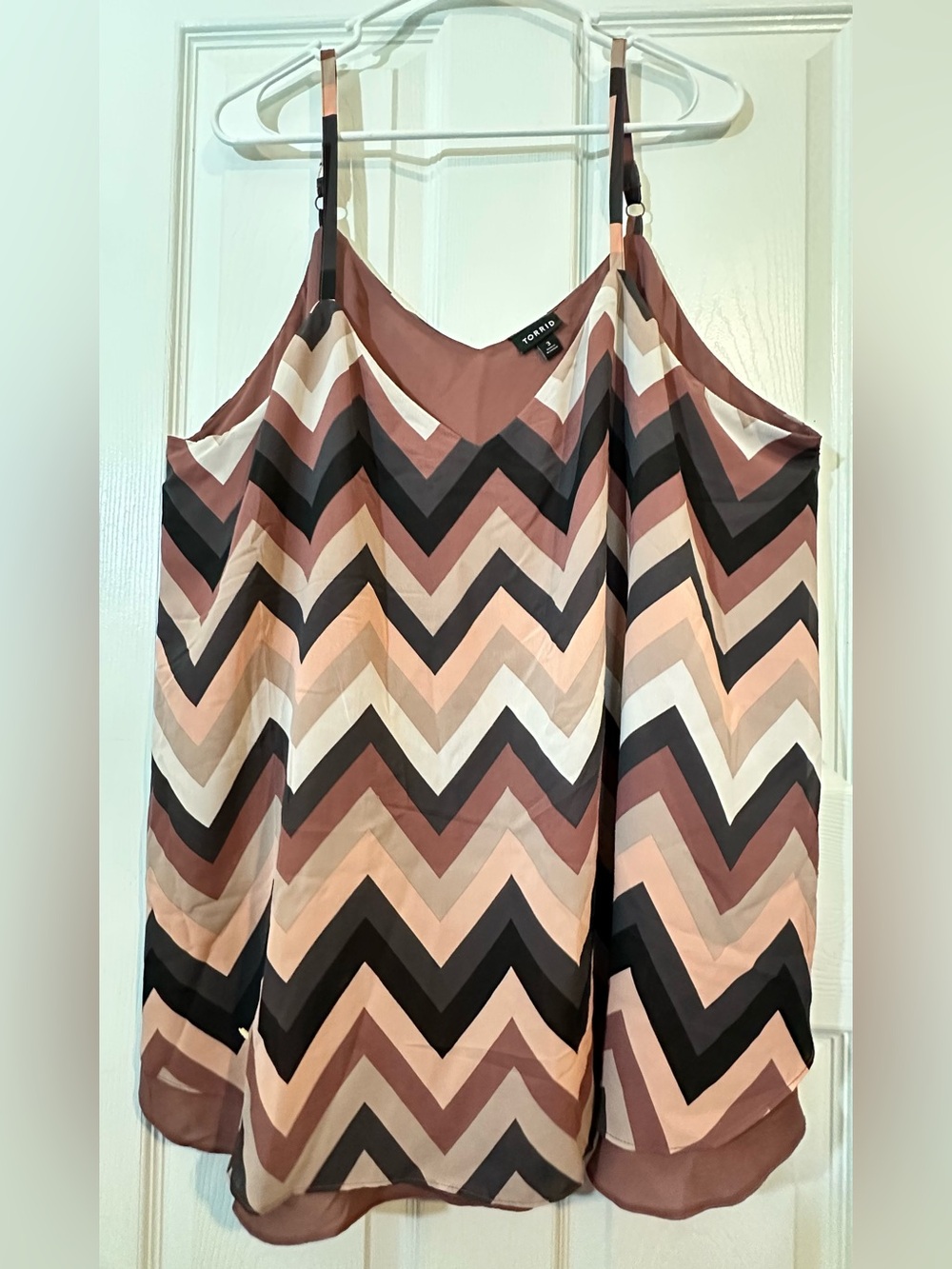 Tiered Chevron Cami